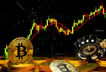 Tracking on-chain gambling activity through every crypto market roller- coaster