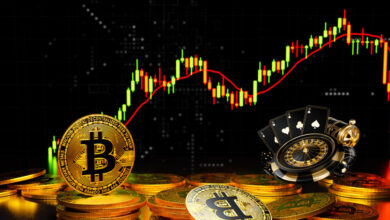 Tracking on-chain gambling activity through every crypto market roller- coaster