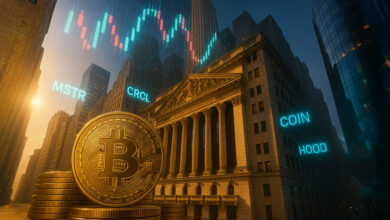 Crypto stocks outshine Bitcoin with 119% YTD spike