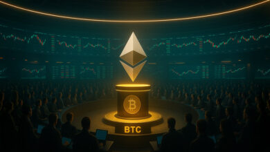 Ethereum captures 40% of futures market as Bitcoin loses speculative momentum