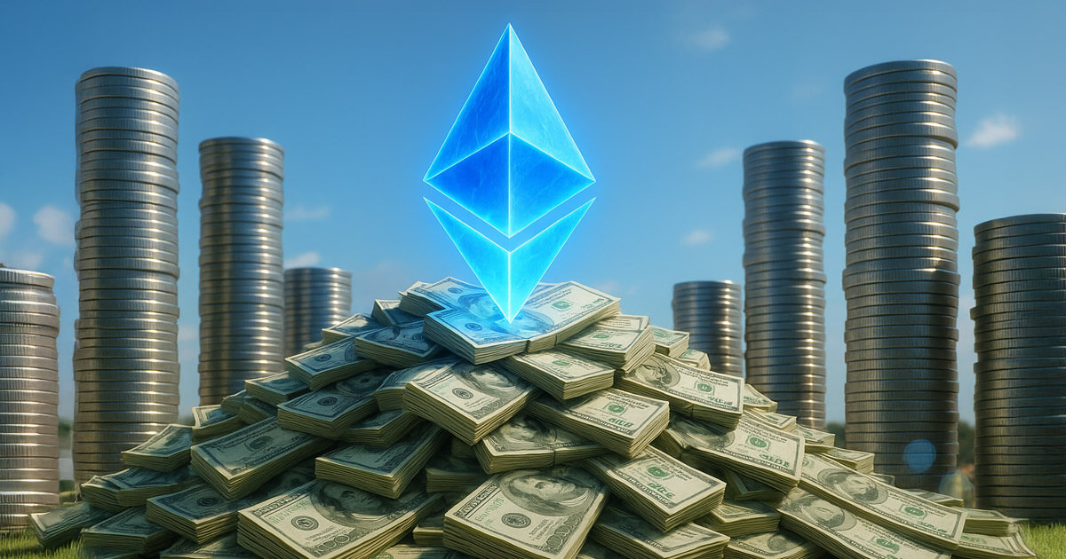 StanChart predicts corporates will management 10% of Ethereum provide over time StanChart predicts corporates will control 10% of Ethereum supply over time