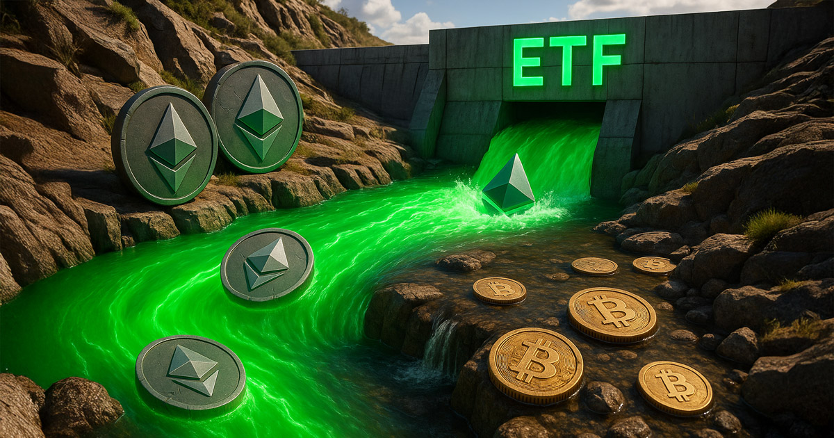 Ethereum ETFs eclipse Bitcoin funds with $1B influx streak on anniversary week Ethereum ETFs eclipse Bitcoin funds with $1B inflow streak on anniversary week