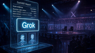 Grok refuses to pick winner for Crypto Rover competition citing ZachXBT pump and dump evidence