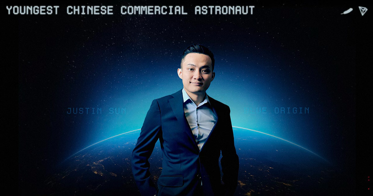 Justin Solar to Turn into Youngest Chinese language Industrial Astronaut with Blue Origin’s New Shepard Justin Sun to Become Youngest Chinese Commercial Astronaut with Blue Origin’s New Shepard