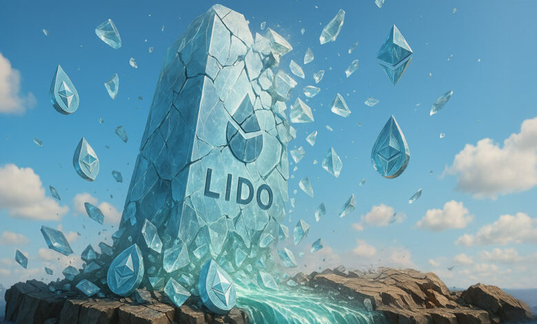 Lido's market share shrinks as stETH struggles with depegging