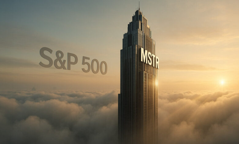 Bitcoin powerhouse Strategy nears S&P 500 inclusion as net income soars