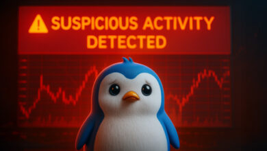 Pudgy Penguins move $66M in PENGU tokens to exchange
