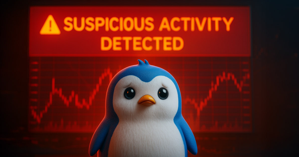 Pudgy Penguins move $66M in PENGU tokens to exchange
