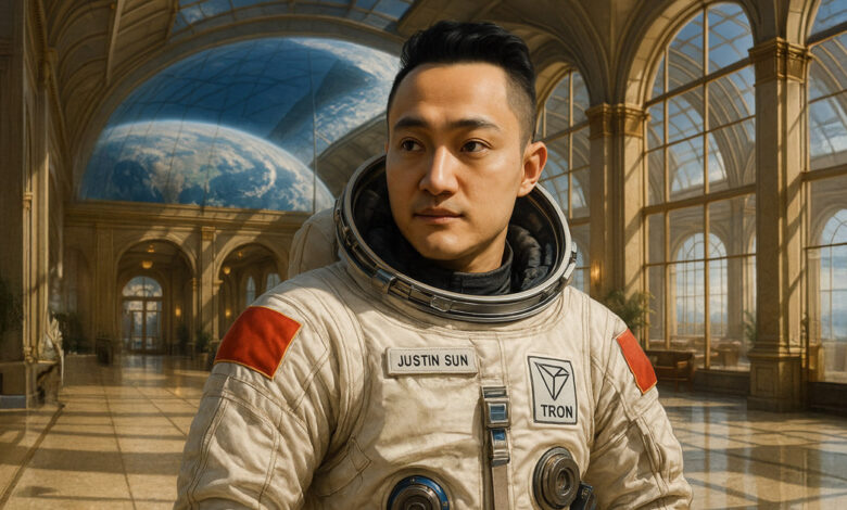 Justin Sun's $28 million space dream takes flight with Blue Origin