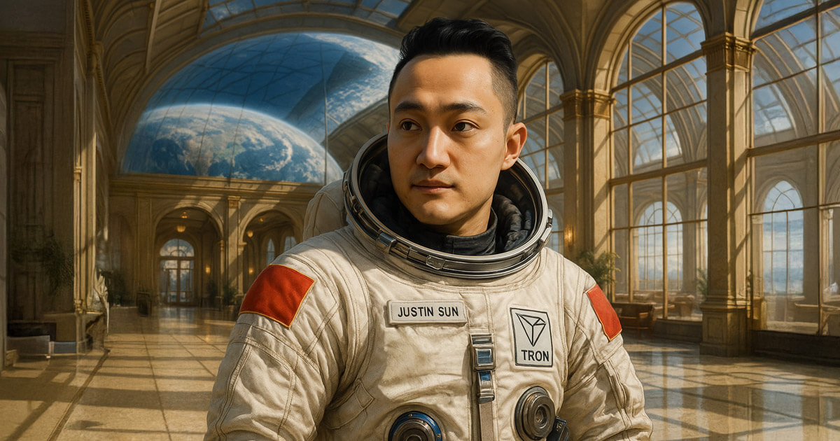 Justin Solar's $28 million house dream takes flight with Blue Origin Justin Sun's $28 million space dream takes flight with Blue Origin
