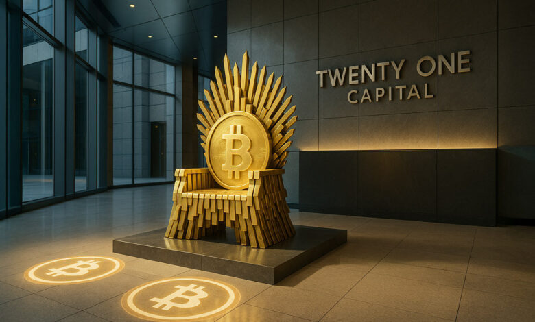 Twenty One Capital aims for new financial era with Bitcoin-backed shares
