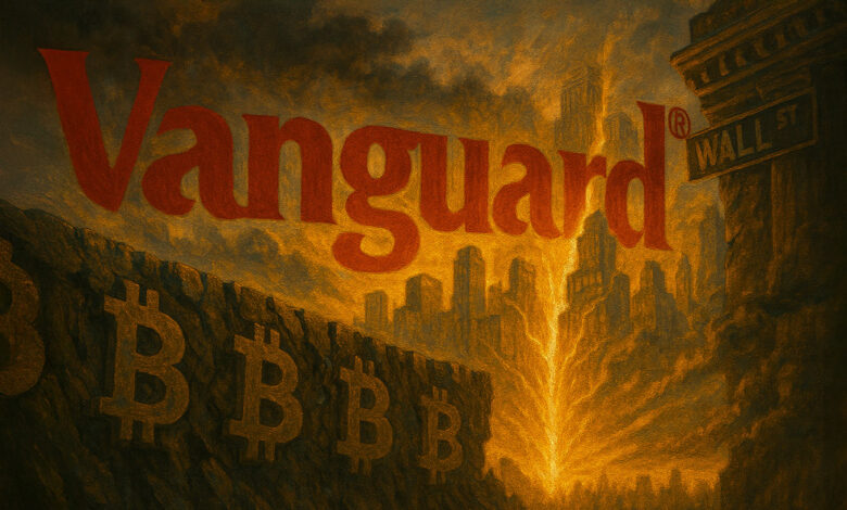 Vanguard becomes top MSTR holder via passive index fund despite snubbing Bitcoin and crypto