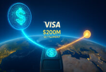 Visa settles over $200M in stablecoin transactions in Q2 2025