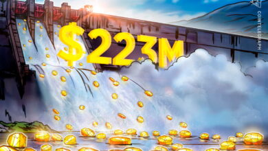 Crypto Funds see $223M outflows, FOMC Meeting ends 15-week streak