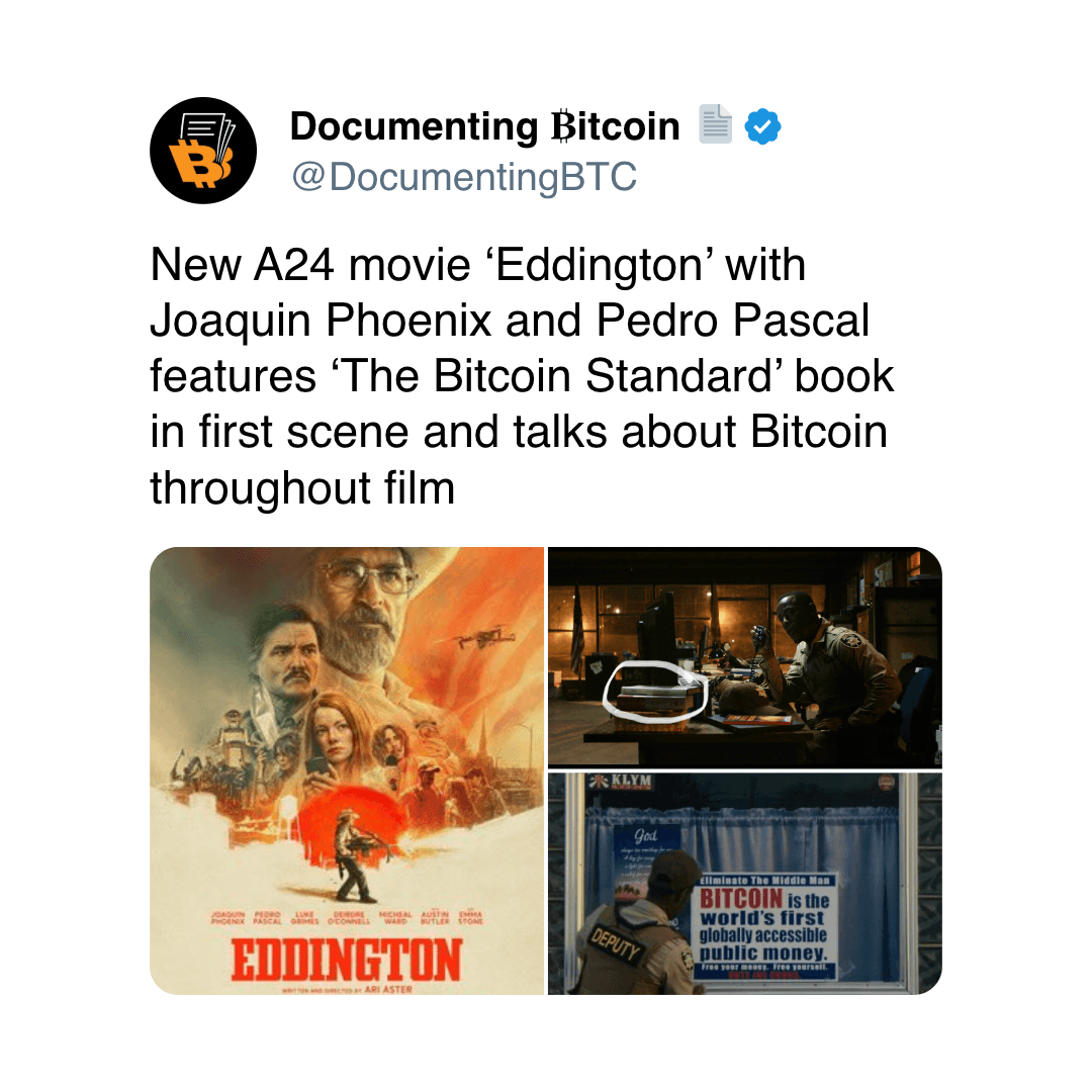 (Documenting Bitcoin/X)