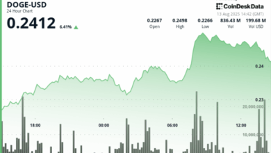 DOGE Jumps 7% as Bull Flag Breakout Signals Run Toward 30-Cents