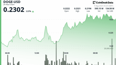 Dogecoin Hits $0.23 on Whale Buying, Supply Zone Stalls Breakout