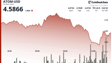 ATOM Experiences Sharp Decline After Brief Rally