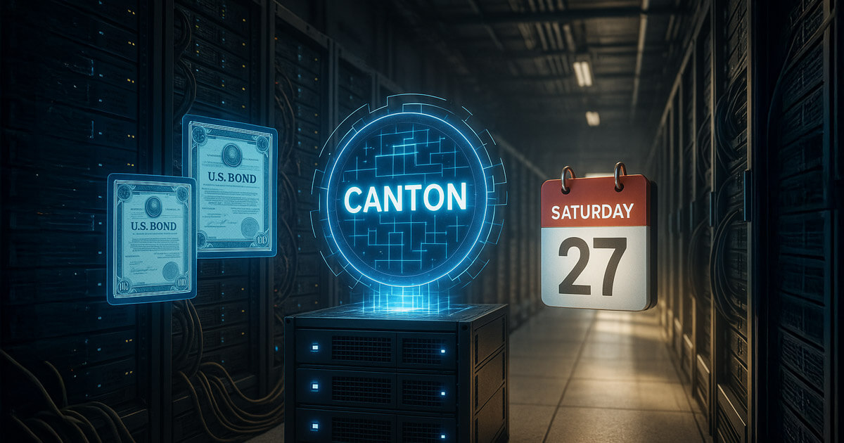US Treasuries commerce on Saturday as banks be part of Canton blockchain settlement take a look at US Treasuries trade on Saturday as banks join Canton blockchain settlement test