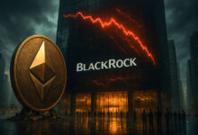 Spot Ethereum ETFs see record $465M outflow, led by BlackRock's ETHA