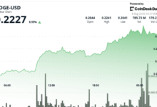 Dogecoin Surges 8% as Whale Buying Signals Bullish Breakout