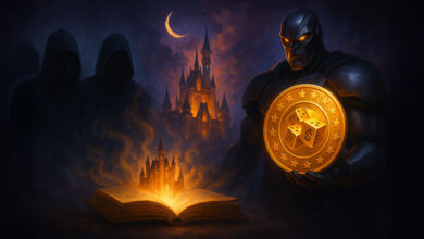 Anonymous creators, storybook slumbers, and a Marvel-style villian: Luckycoin’s stranger-than-fiction journey
