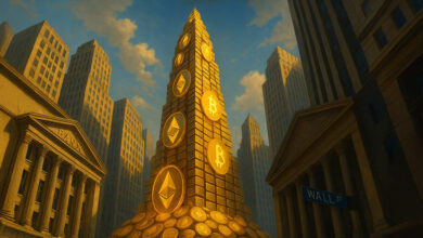 Gold legally barred from what BTC, XRP, TON, ETH are now doing to Wall Street