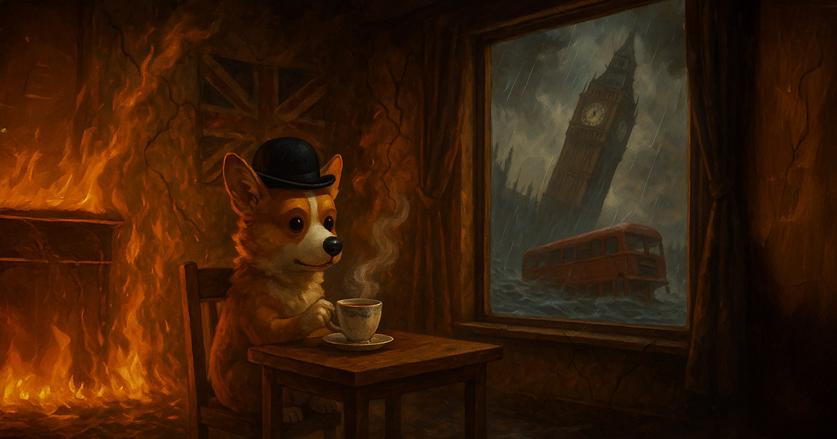 Coinbase presents a darkly comedian tackle the state of the UK with ‘All the things Is Advantageous’ marketing campaign Coinbase presents a darkly comic take on the state of the UK with ‘Everything Is Fine’ campaign